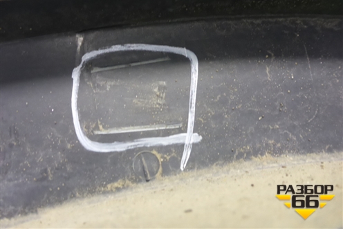 Накладка заднего крыла правого (788604CM0A) для Nissan X-Trail (Т32) с 2014г (Хтраил)