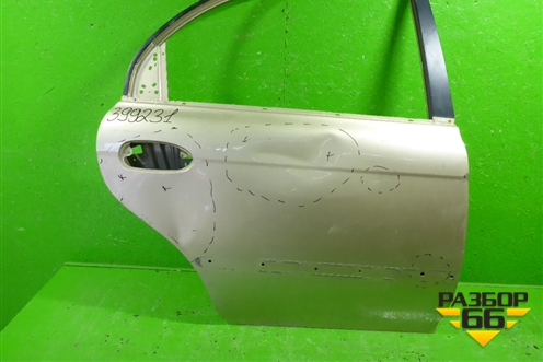 Дверь задняя правая (0K2NC72020) для Kia Spectra с 2001г (Спектра)