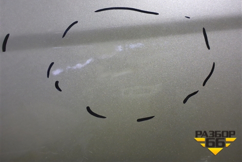 Дверь задняя правая (0K2NC72020) для Kia Spectra с 2001г (Спектра)