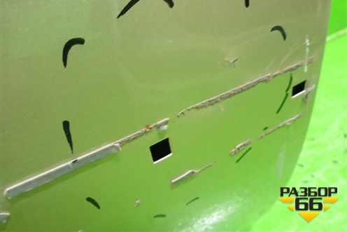 Дверь задняя правая (0K2NC72020) для Kia Spectra с 2001г (Спектра)