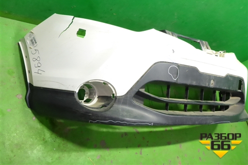 Бампер передний (до 2017г под омыватели) (620224EA0H) для Nissan Qashqai (J11E) с 2013г (Кашкай)