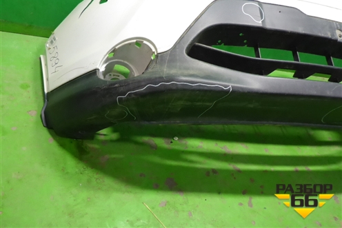 Бампер передний (до 2017г под омыватели) (620224EA0H) для Nissan Qashqai (J11E) с 2013г (Кашкай)