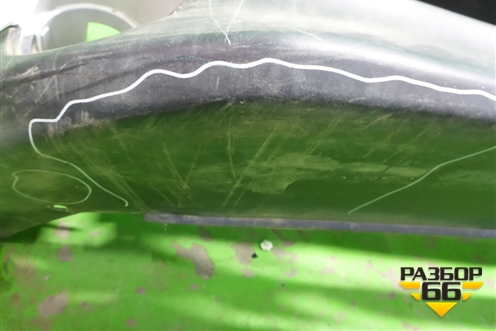 Бампер передний (до 2017г под омыватели) (620224EA0H) для Nissan Qashqai (J11E) с 2013г (Кашкай)