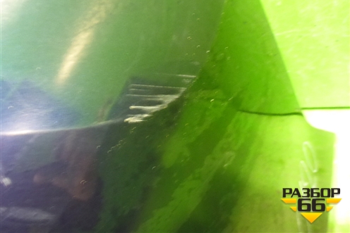 Бампер задний (под парткроник) (60U807421B) для Skoda Rapid с 2013г (Рапид)