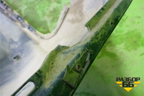 Бампер задний (под парткроник) (60U807421B) для Skoda Rapid с 2013г (Рапид)