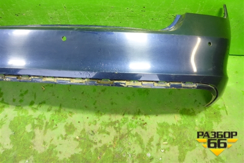Бампер задний (под парткроник) (60U807421B) для Skoda Rapid с 2013г (Рапид)