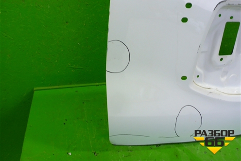 Дверь багажника без стекла (после 2013г до 2017г) (6700560F90) для Toyota Land Cruiser Prado(150) с 2009г (Ленд Крузер Прадо)