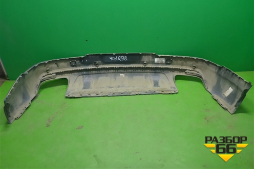 Бампер задний нижняя часть (до 2019г под парктроник) (4M0807527) для Audi Q7 c 2015г (Ку 7)