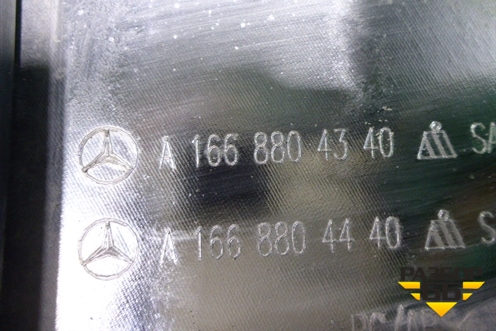 Юбка заднего бампера (AMG) (A1668804340) для Mercedes Benz ML-Klass W166 c 2011г (МЛ)