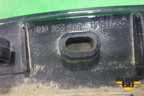 Накладка заднего крыла правого (4M0853818) ( 4M0853818A) для Audi Q7 c 2015г (Ку 7)