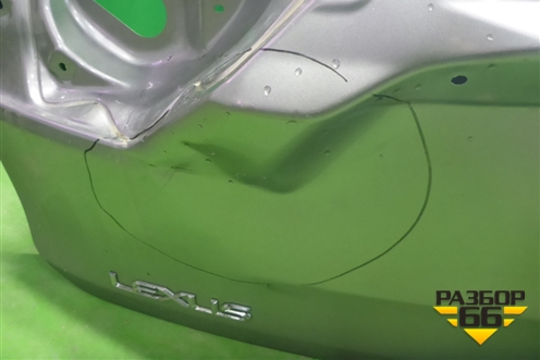 Дверь багажника без стекла (6700548720) для Lexus RX 350 c 2015г (РХ)