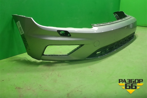 Бампер передний (до 2020г под омыватели) (5NR807221) для Volkswagen Tiguan с 2016г (Тигуан)