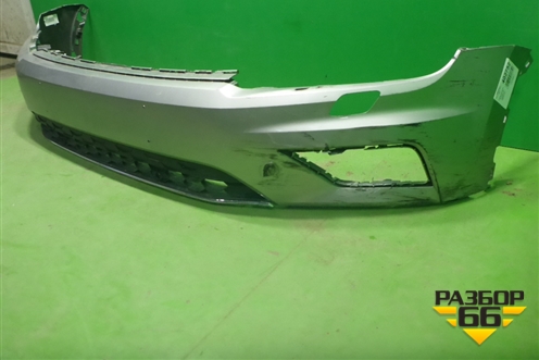 Бампер передний (до 2020г под омыватели) (5NR807221) для Volkswagen Tiguan с 2016г (Тигуан)