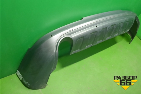 Бампер задний нижняя часть (до 2009г под парктроник) (4L0807521AB) для Audi Q7 c 2005-2015г (Ку 7)