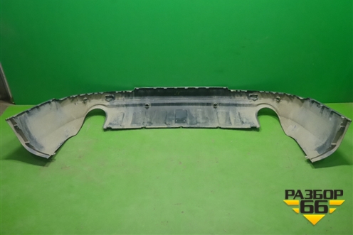 Бампер задний нижняя часть (до 2009г под парктроник) (4L0807521AB) для Audi Q7 c 2005-2015г (Ку 7)