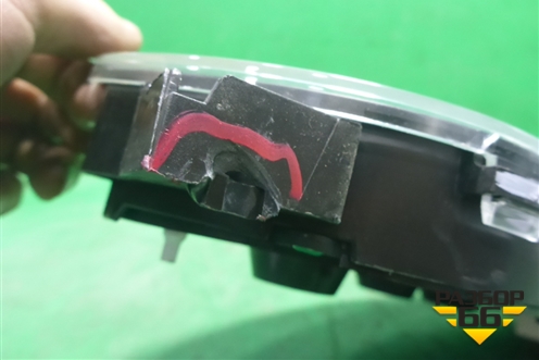 Щиток приборов МКПП (555001310104) для Peugeot Partner Tepee с 2008г (Партнер Типпи)