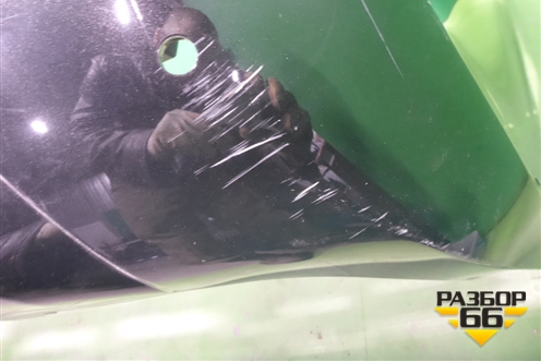 Бампер задний (под парктоник) (5215960840) для Lexus LX-570 с 2015г (ЛХ)