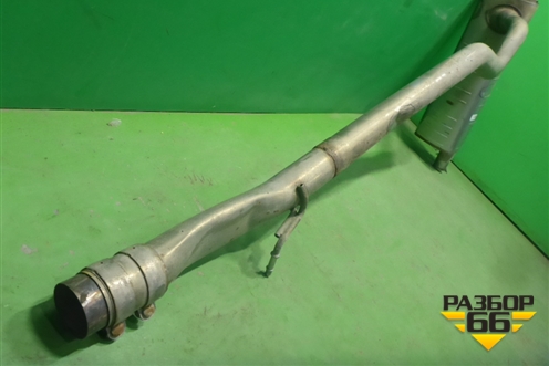 Глушитель задняя часть (4M0253611M) для Audi Q7 c 2015г (Ку 7)