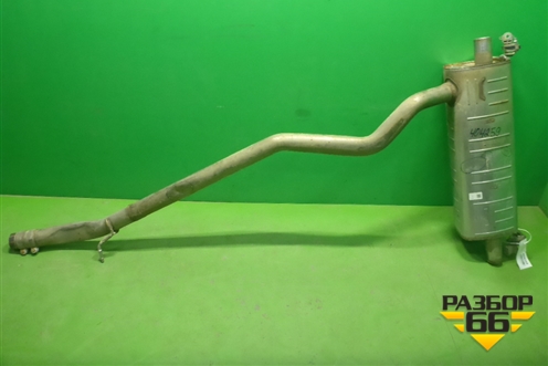 Глушитель задняя часть (4M0253611M) для Audi Q7 c 2015г (Ку 7)