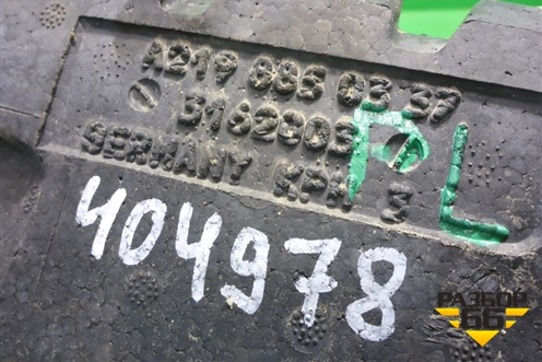 Наполнитель переднего бампера (левый) (A2198850337) для Mercedes Benz CLS C219 с 2004-2010г (ЦЛС)