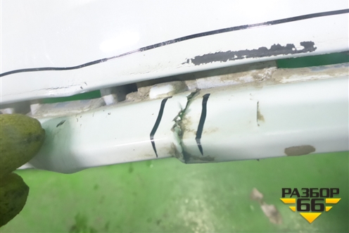 Бампер задний нижняя часть (после 2015г) (7P6807521K) для Volkswagen Touareg с 2010-2018г (Туарег)