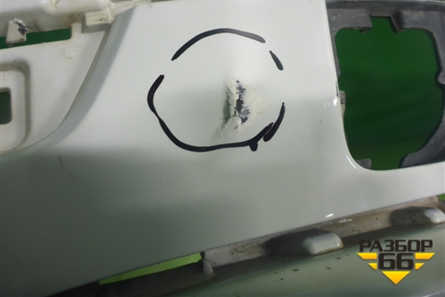 Бампер задний нижняя часть (после 2015г) (7P6807521K) для Volkswagen Touareg с 2010-2018г (Туарег)