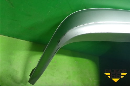 Юбка заднего бампера (4M0807521) для Audi Q7 c 2015г (Ку 7)