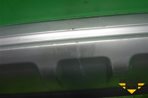 Юбка заднего бампера (4M0807521) для Audi Q7 c 2015г (Ку 7)