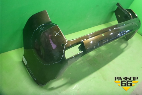 Бампер задний (до 2017г под парктроник) (5215960500) для Toyota Land Cruiser Prado(150) с 2009г (Ленд Крузер Прадо)