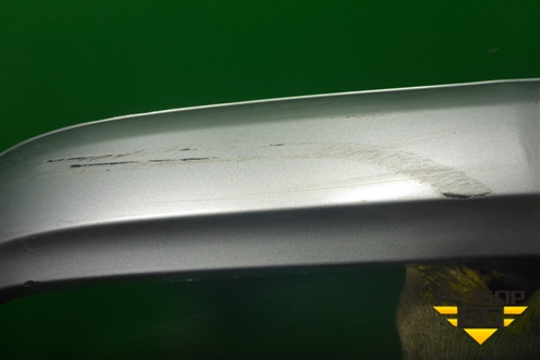 Юбка заднего бампера (4M0807521) для Audi Q7 c 2015г (Ку 7)