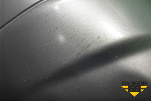 Юбка заднего бампера (4M0807521) для Audi Q7 c 2015г (Ку 7)