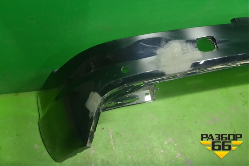 Бампер задний нижняя часть (до 2019г под парктроник) (4M0807527B) для Audi Q7 c 2015г (Ку 7)