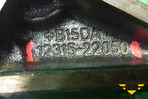 Кронштейн двигателя правый ( 1.6л 3ZZ) (1231522050) для Toyota Corolla (E12) с 2001-2007г (Королла 120)