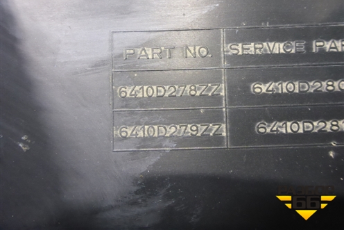 Бампер задний (после 2015г под накладку под парктроник) (6410D278ZZ) для Mitsubishi Outlander с 2012-2024г (Аутлендер)