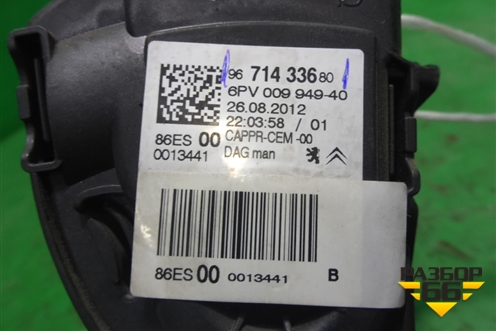 Педаль газа электронная (9671433680) для Peugeot 408 с 2012г