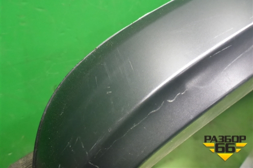 Юбка заднего бампера (4M0807521) для Audi Q7 c 2015г (Ку 7)