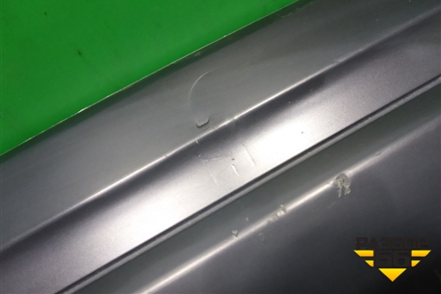 Юбка заднего бампера (4M0807521) для Audi Q7 c 2015г (Ку 7)