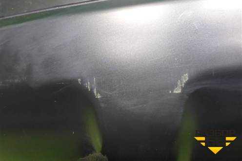 Юбка заднего бампера (4M0807521) для Audi Q7 c 2015г (Ку 7)