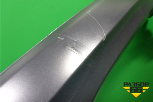 Юбка заднего бампера (4M0807521) для Audi Q7 c 2015г (Ку 7)