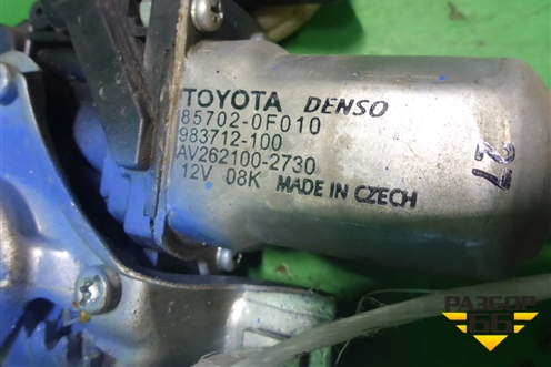 Стеклоподъёмник передний левый электрический  (5-ти дверный кузов в сборе) (857020F010) для Toyota Yaris с 2005-2011г (Ярис)