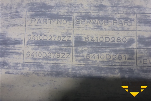 Бампер задний (после 2015г под накладку под парктроник) (3007270100) ( 6410D278ZZ) для Mitsubishi Outlander с 2012-2024г (Аутлендер)