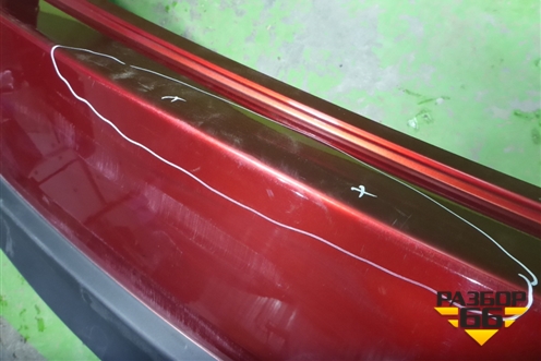 Бампер задний (под парктроник) (KB8A50221) для Mazda CX 5 с 2017г (СХ5)