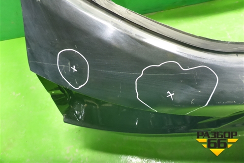 Дверь багажника без стекла (K0100BM9MC) для Nissan Qashqai (J11E) с 2013г (Кашкай)