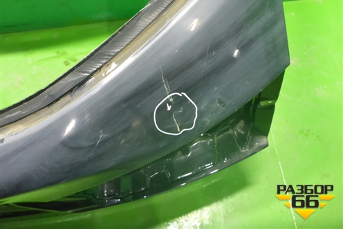 Дверь багажника без стекла (K0100BM9MC) для Nissan Qashqai (J11E) с 2013г (Кашкай)