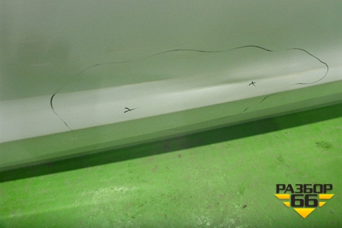 Дверь передняя левая (A2537220310) для Mercedes Benz GLC-Klass X253  с 2015г (ГЛЦ)