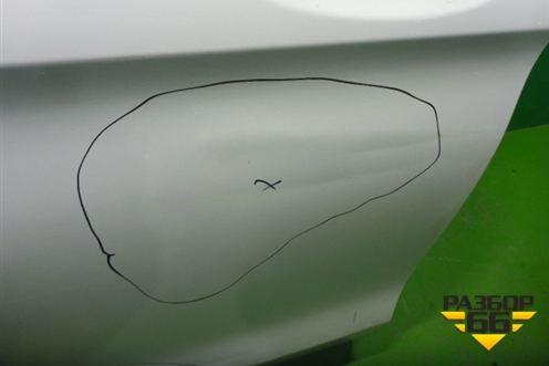 Дверь передняя левая (A2537220310) для Mercedes Benz GLC-Klass X253  с 2015г (ГЛЦ)