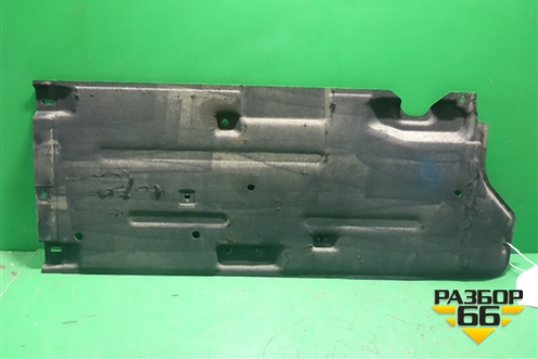 Защита антигравийная левая (задняя) для Kia Quoris с 2012г (Кворис)