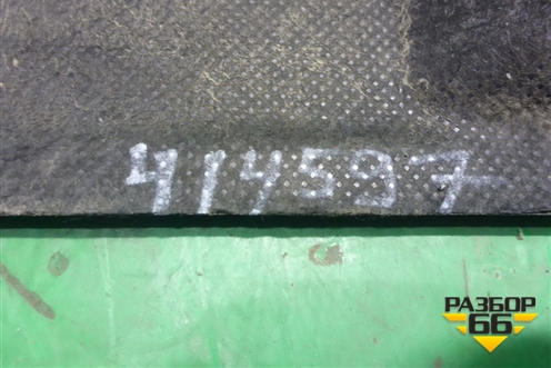 Защита антигравийная левая (задняя) для Kia Quoris с 2012г (Кворис)