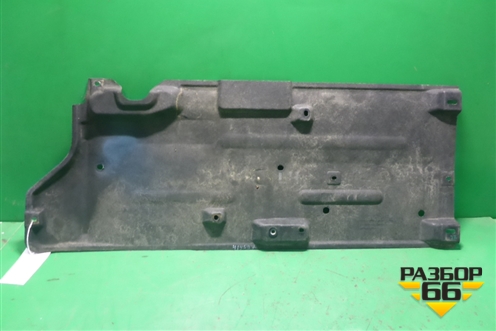 Защита антигравийная левая (задняя) для Kia Quoris с 2012г (Кворис)