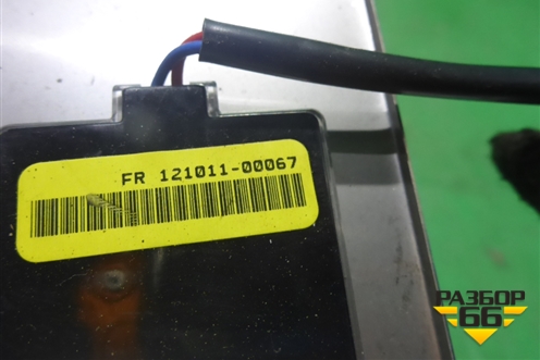 Накладка порога внутренняя переднего правого (хром с подсветкой) (12101100067) для Kia Quoris с 2012г (Кворис)